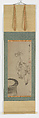 Daikoku Pounding Mochi, Soga Shōhaku (Japanese, 1730–1781), Hanging scroll; ink on paper, Japan